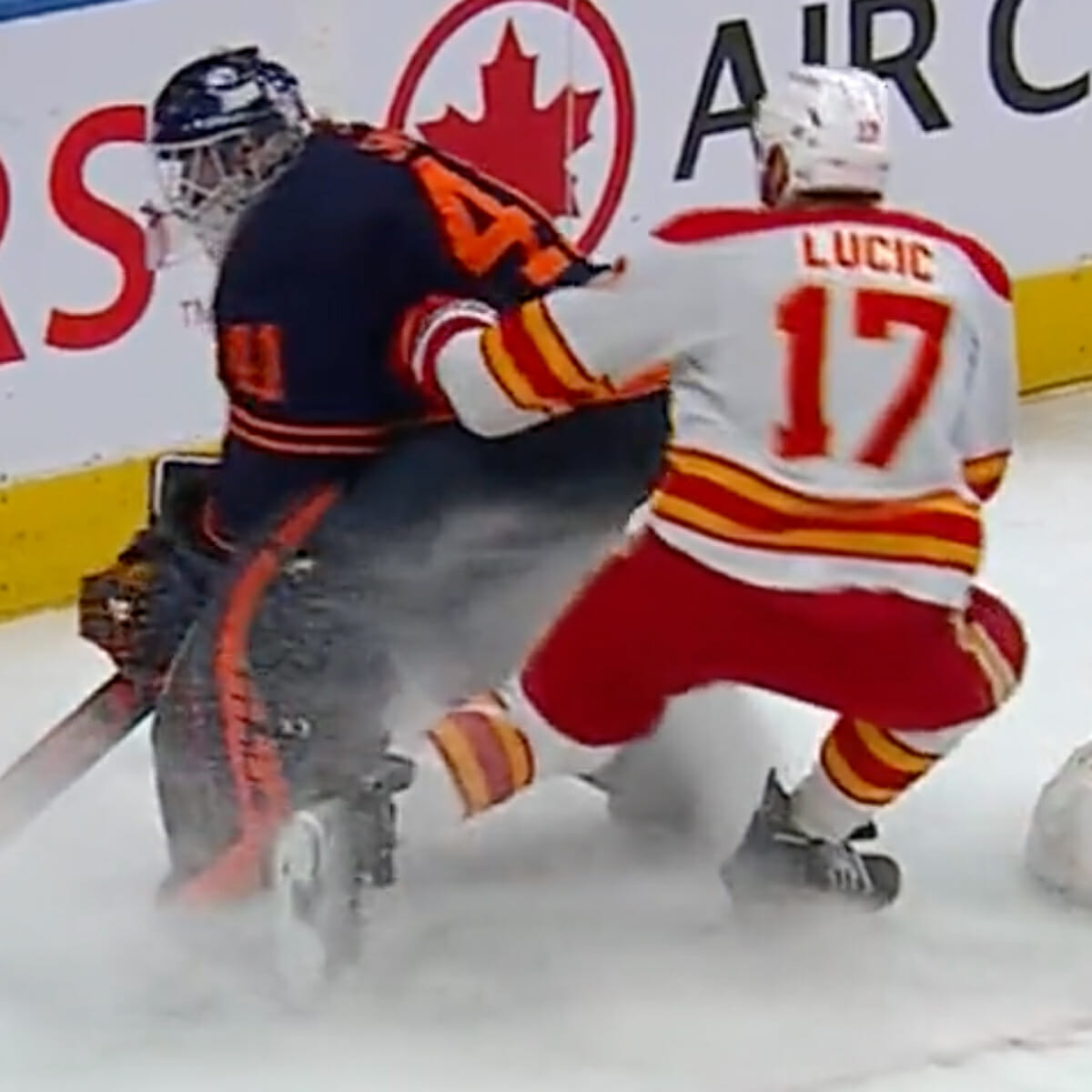 Milan Lucic timeline of suspensions: Flames forward won't face