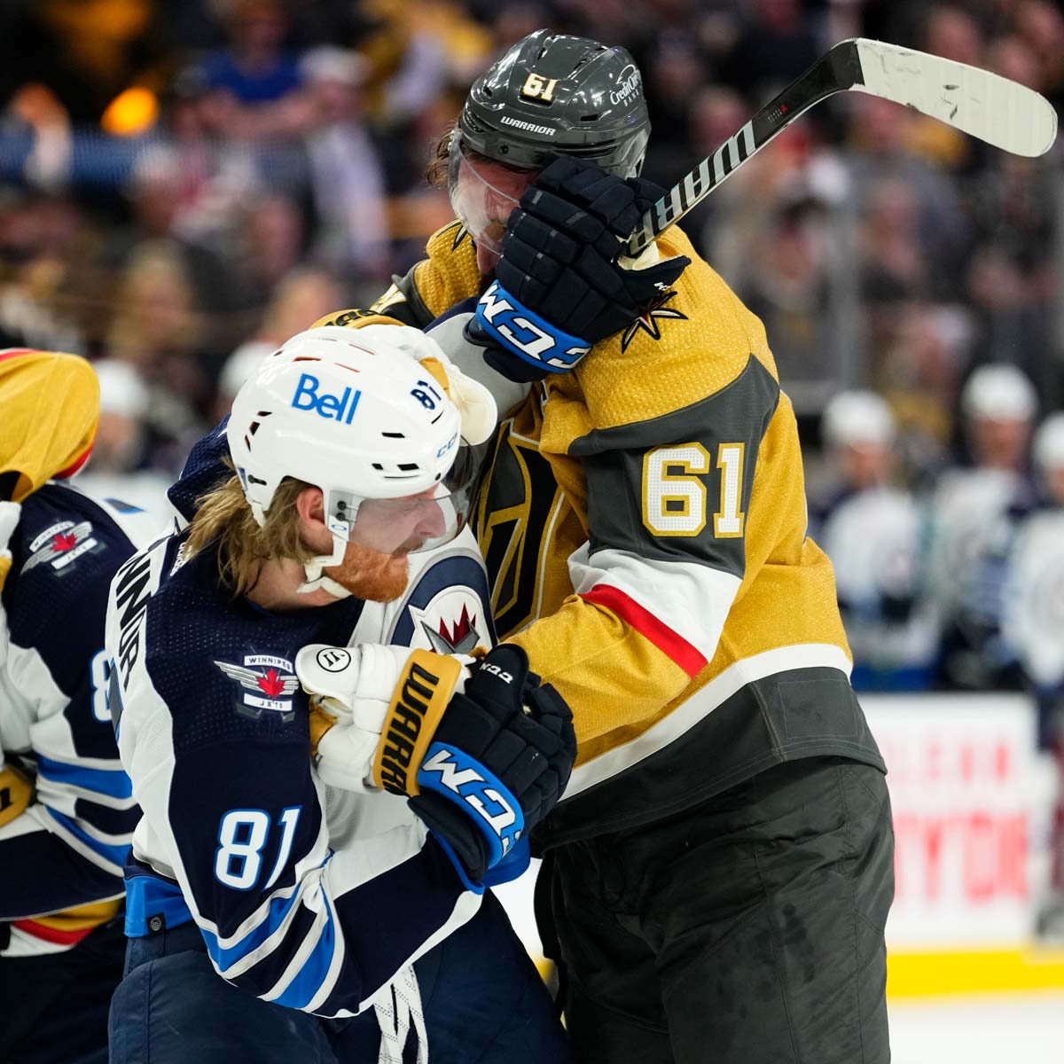 winnipeg jets brawl