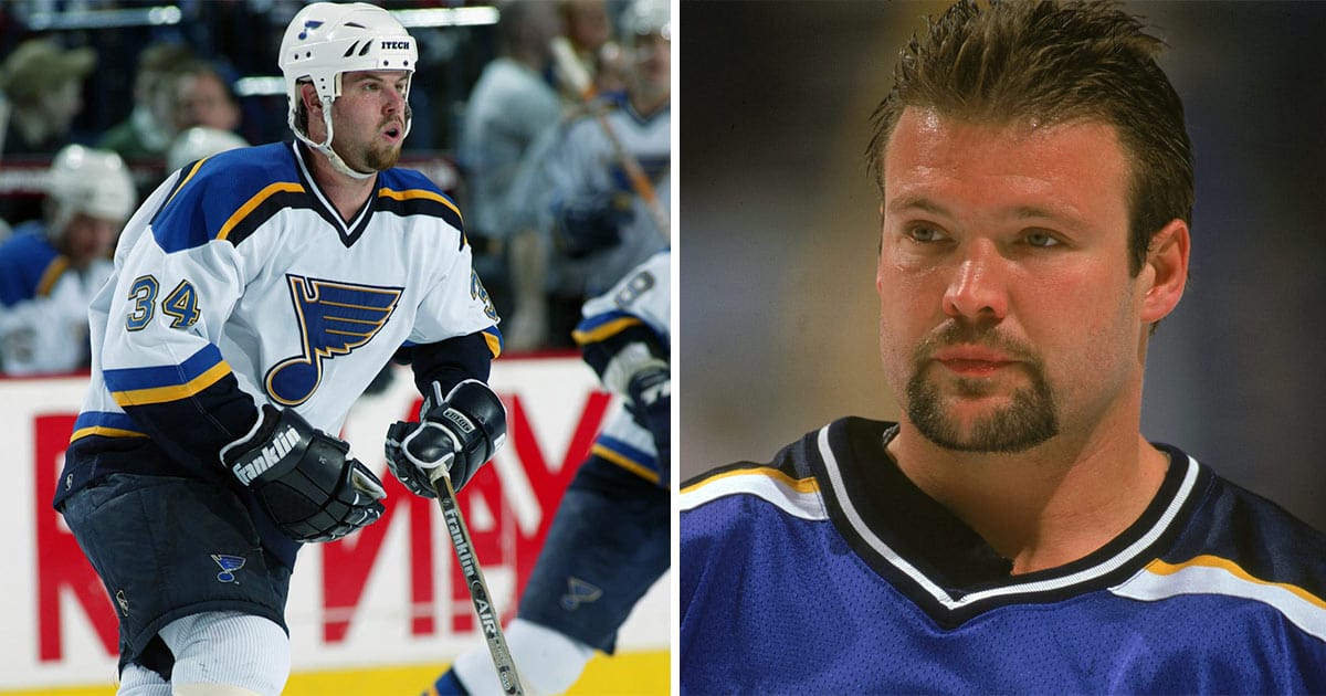 Reed Low and Tony Twist, former St. Louis Blues players