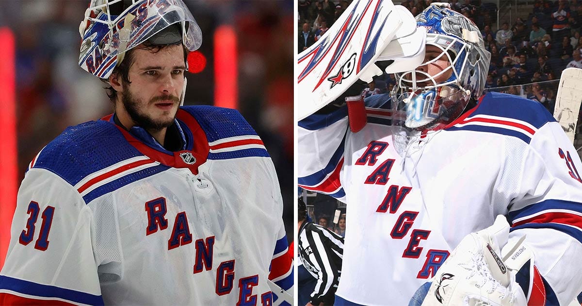 Igor Shesterkin of the New York Rangers