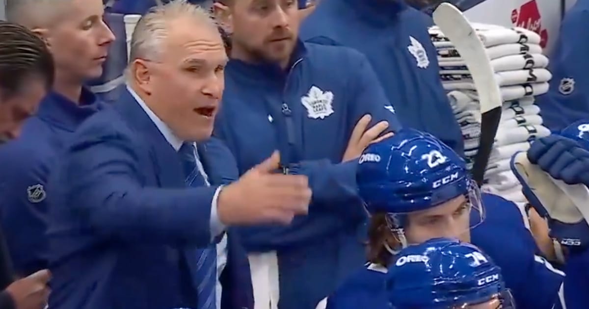 Toronto head coach Craig Berube