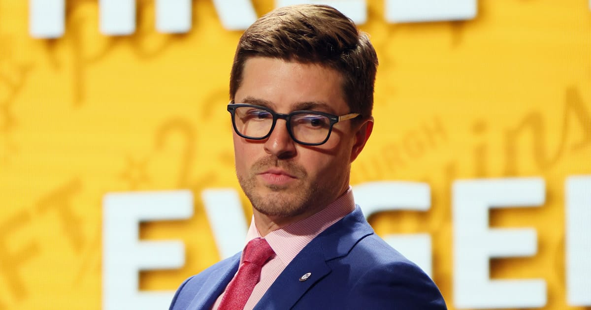 Kyle Dubas, GM of the Pittsburgh Penguins
