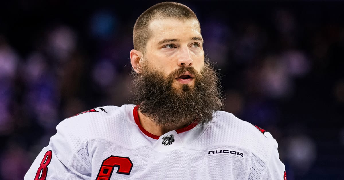Brent Burns of the Carolina Hurricanes