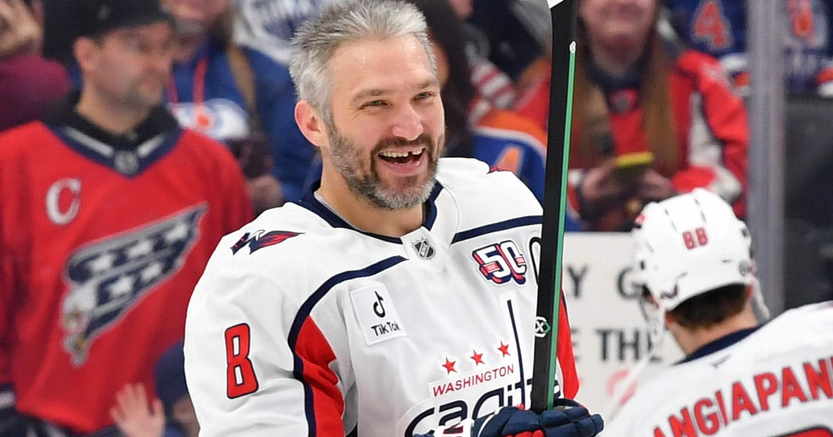 Alex Ovechkin of the Washington Capitals