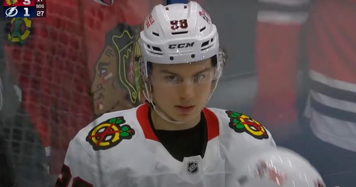 Chicago Blackhawks' Connor Bedard
