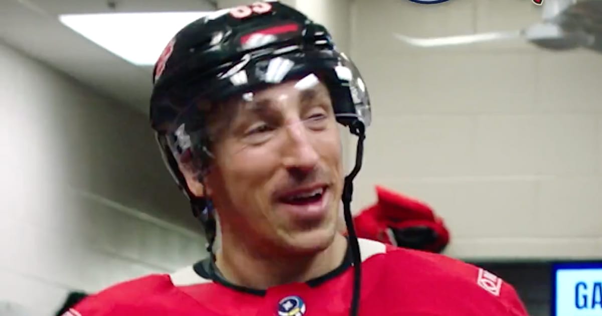 Team Canada's Brad Marchand