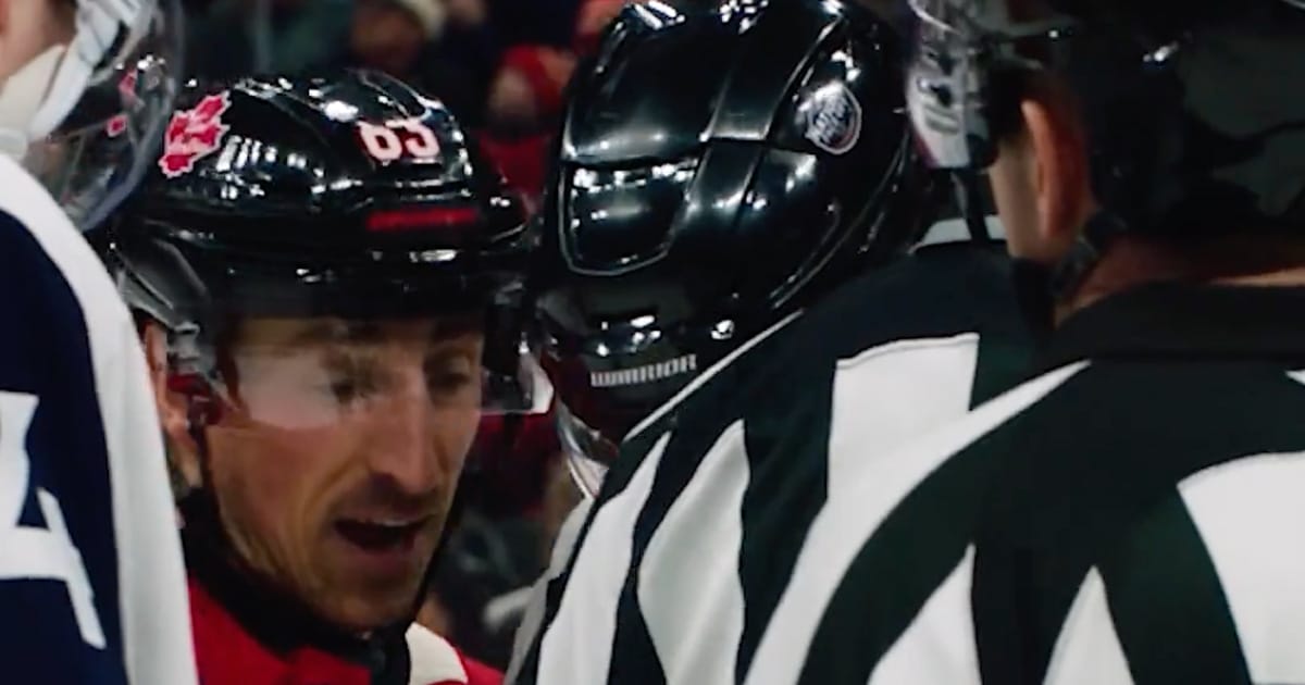 Brad Marchand of Team Canada