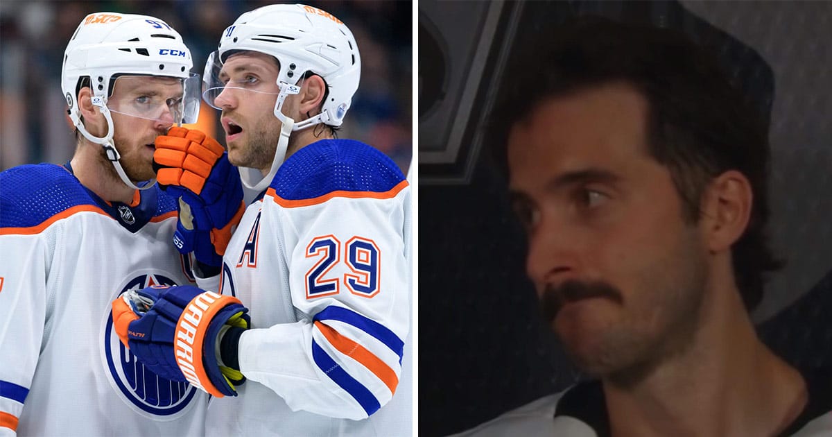 Edmonton Oilers' Connor McDavid and Leon Draisaitl