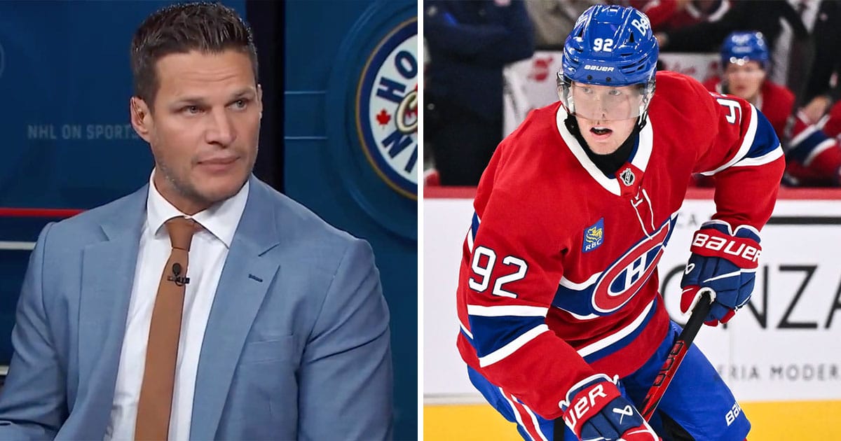 NHL analyst Kevin Bieksa and Montreal Canadiens' Patrik Laine