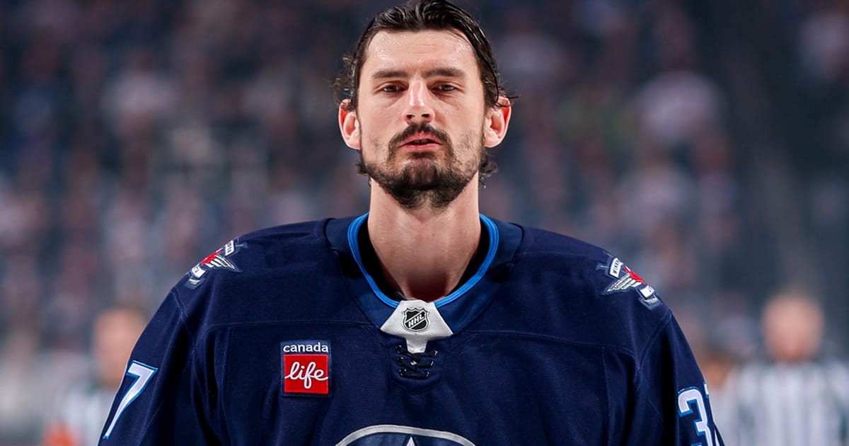 Connor Hellebuyck of the Winnipeg Jets