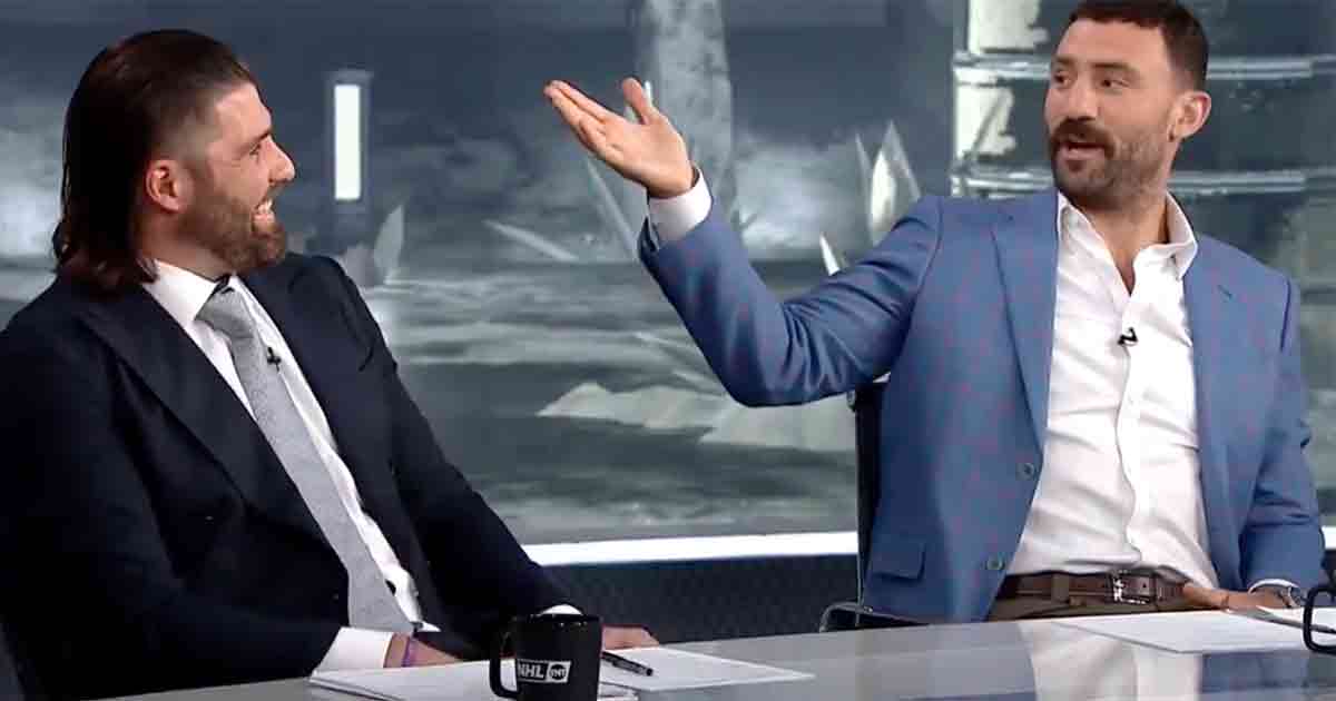 Paul Bissonnette and Pat Maroon
