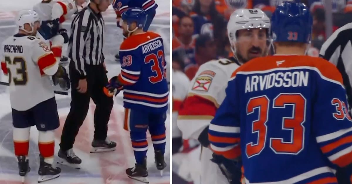Brad Marchand taunted Viktor Arvidsson