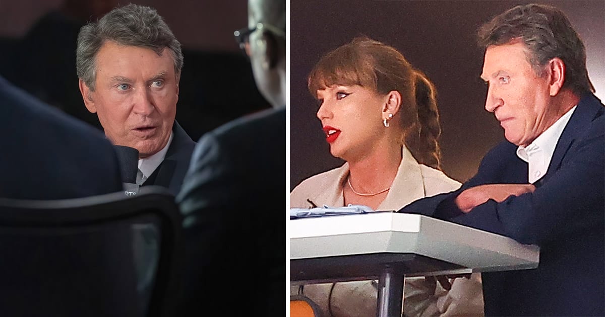 Wayne Gretzky did something in Game 4 that may leave Donald Trump ”unhappy”
