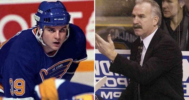 Kelly Chase and Joel Quenneville