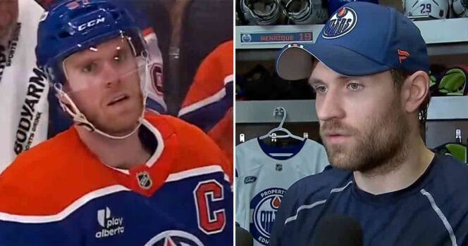 Connor McDavid and Leon Draisaitl