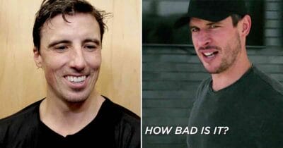 Marc-André Fleury and Sidney Crosby