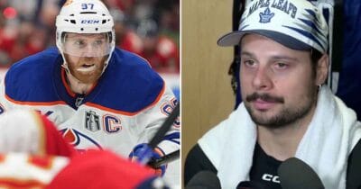 Connor McDavid and Auston Matthews