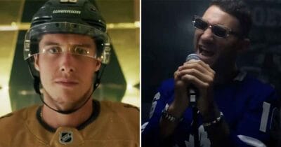 Mitch Marner and Paul Bissonnette