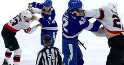 Tampa Bay Lightning rookie Curtis Douglas