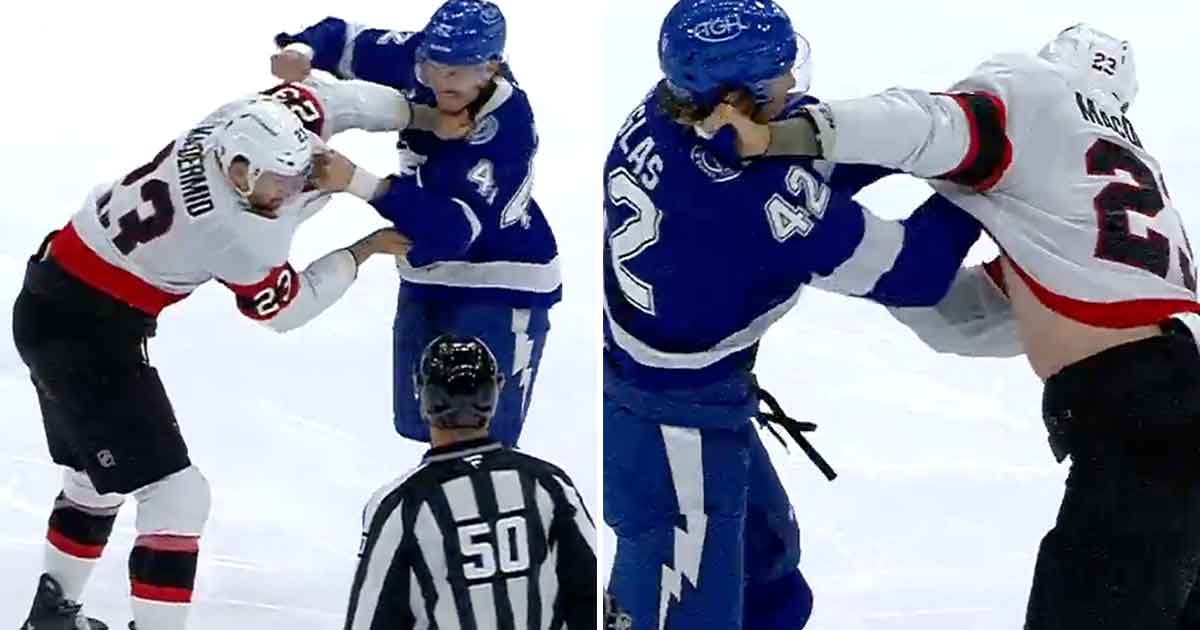 Tampa Bay Lightning rookie Curtis Douglas