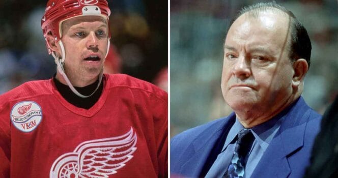 Kris Draper and Scotty Bowman