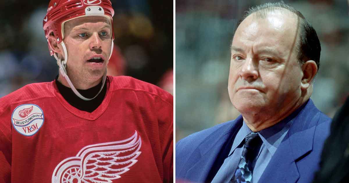 Kris Draper and Scotty Bowman