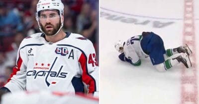 Tom Wilson and Filip Chytil