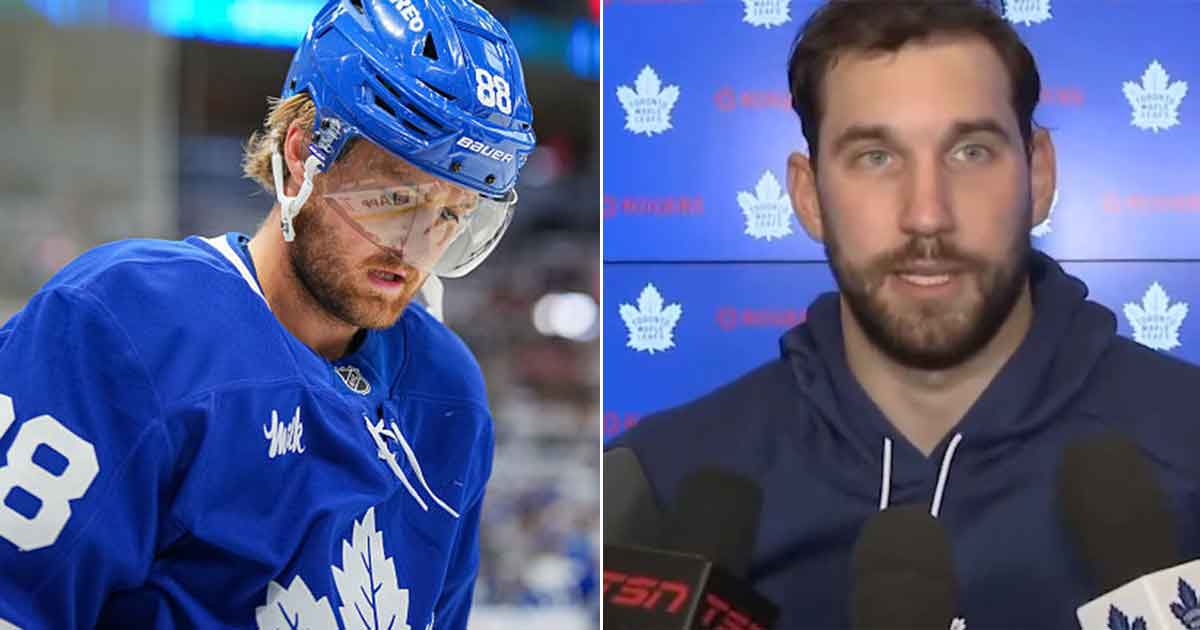 William Nylander and Anthony Stolarz