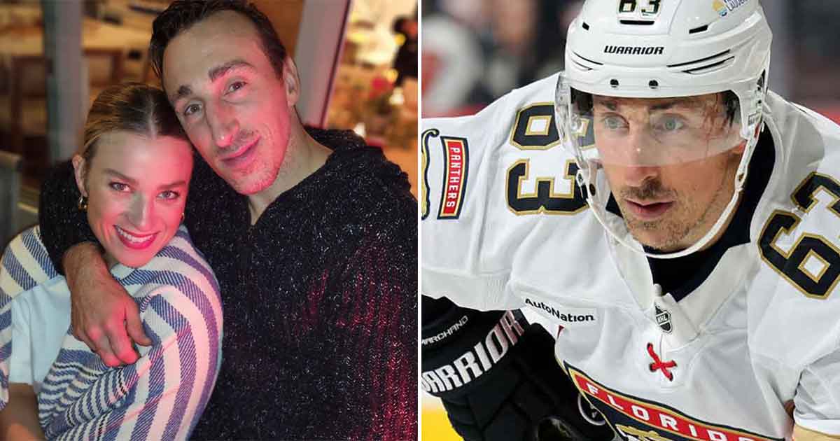 Brad Marchand and Katrina Marchand