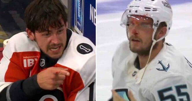 Travis Konecny and Ryan Lindgren