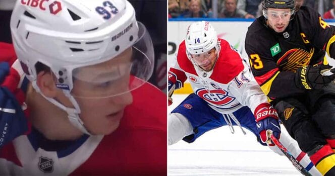 Montreal Canadiens and Vancouver Canucks