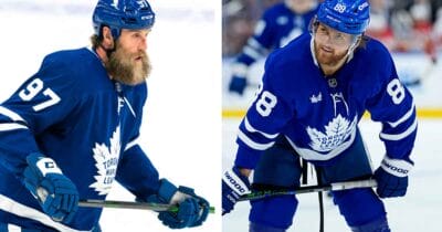 Joe Thornton and William Nylander
