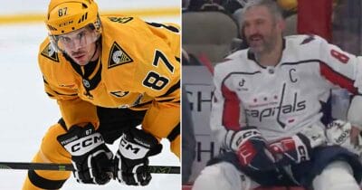 Alexander Ovechkin and Sidney Crosby