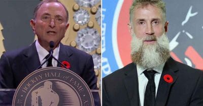 Gary Bettman and Joe Thornton