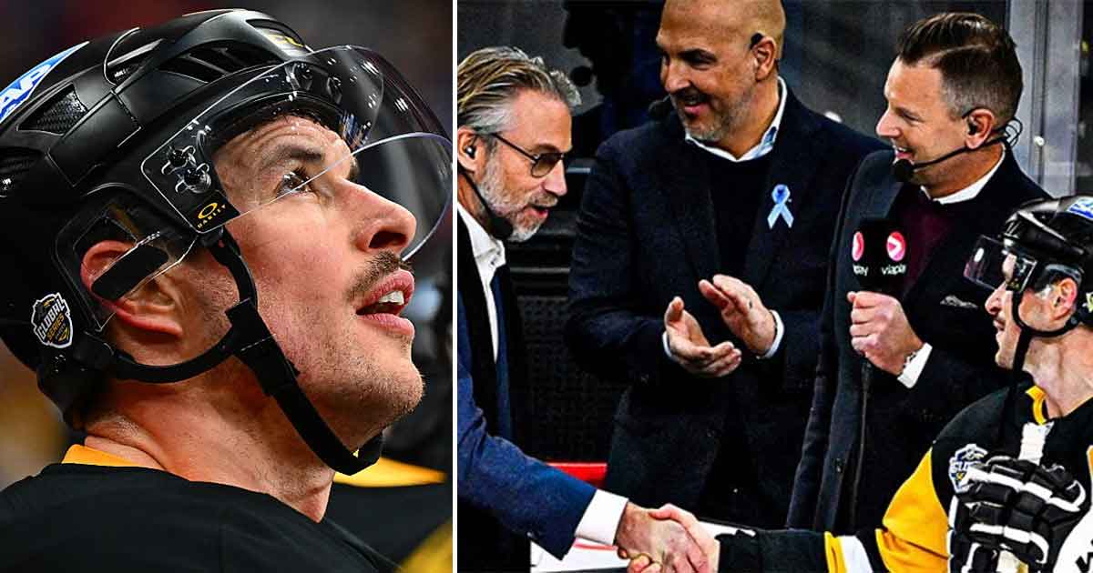 Sidney Crosby and Peter Forsberg