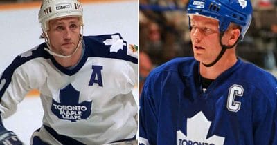 Borje Salming and Mats Sundin
