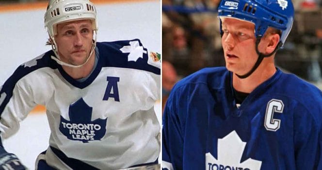 Borje Salming and Mats Sundin