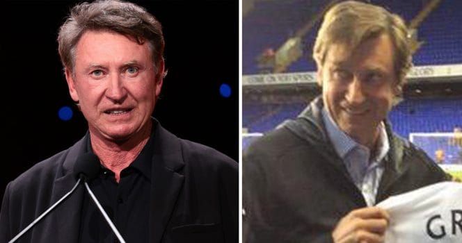 Wayne Gretzky shares details on the only soccer jersey he's ever received.