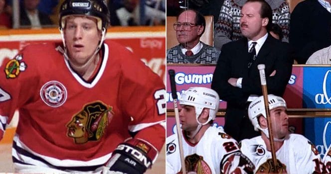 Jeremy Roenick and Mike Keenan