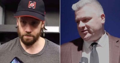 Jacob Markstrom and Sheldon Keefe