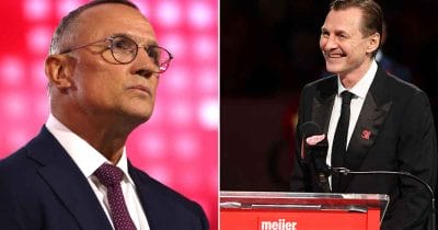 Steve Yzerman and Sergei Fedorov