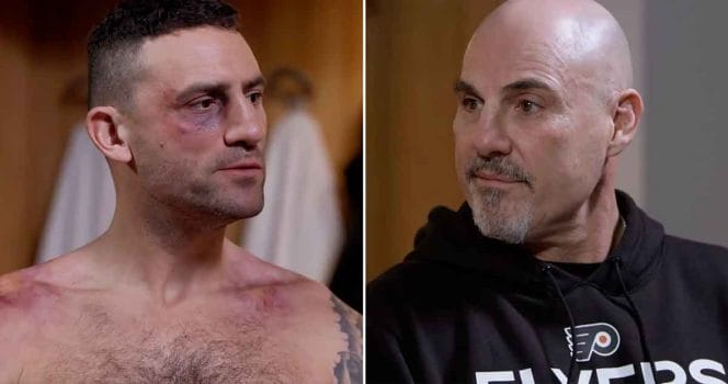 Paul Bissonnette and Rick Tocchet