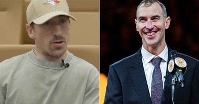 Brad Marchand and Zdeno Chara