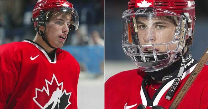 Ryan Getzlaf and Sidney Crosby