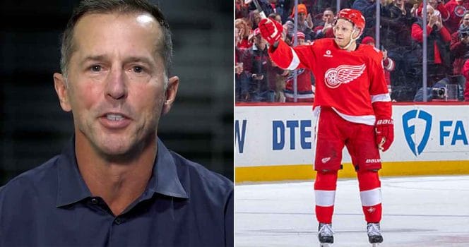 Mike Modano and Patrick Kane