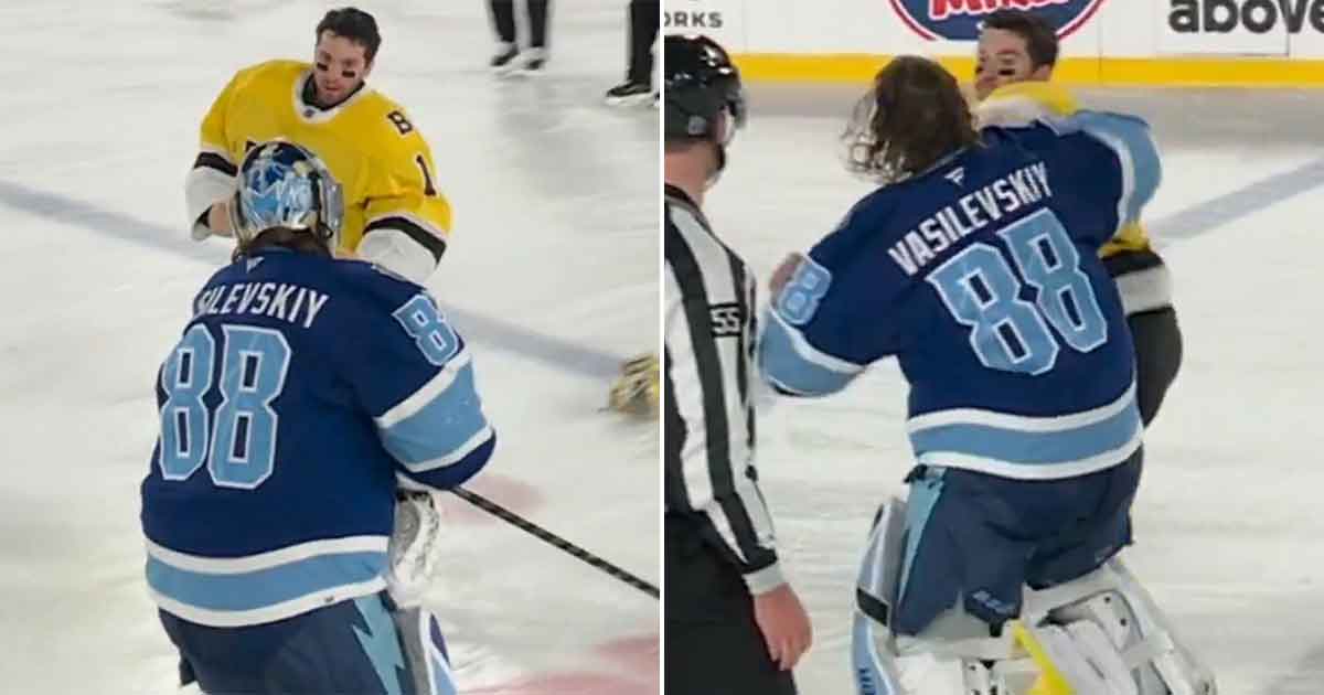 Andrei Vasilevskiy and Jeremy Swayman