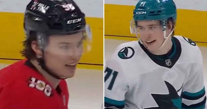 Connor Bedard and Macklin Celebrini