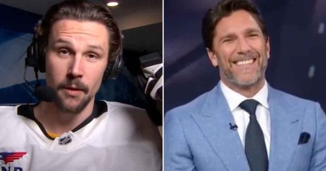 Erik Karlsson and Henrik Lundqvist