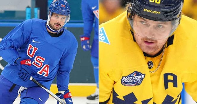 Auston Matthews and William Nylander