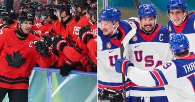 Team Canada and Team USA